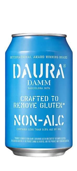 lata de Daura Sin Alcohol