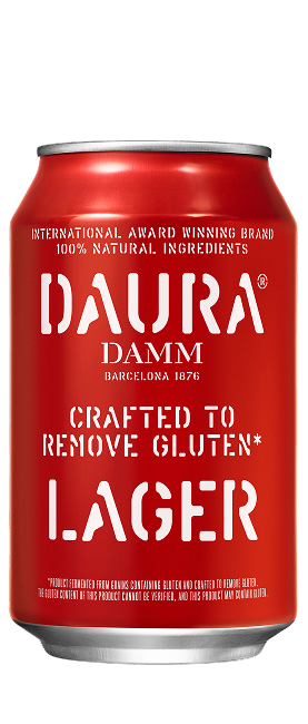 lata de Daura Lager