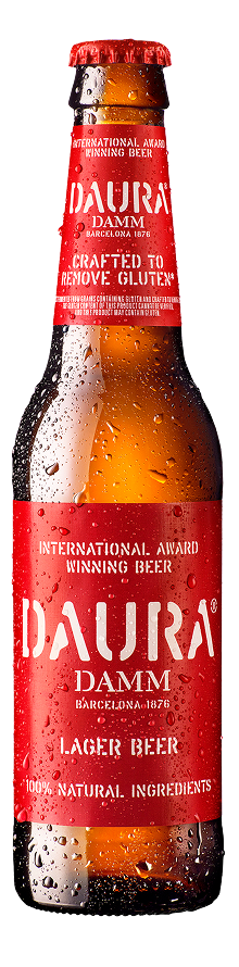 botellin de Daura Lager