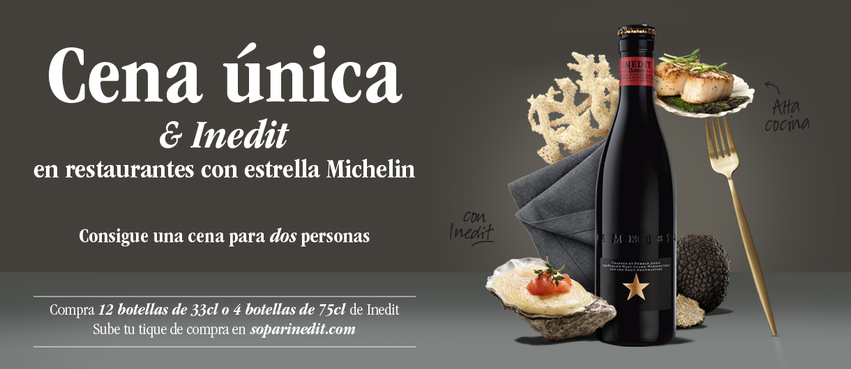 Cena única & Inedit en restaurantes con estrella Michelin