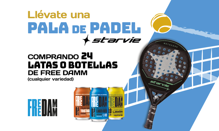 Llévate una pala de padel