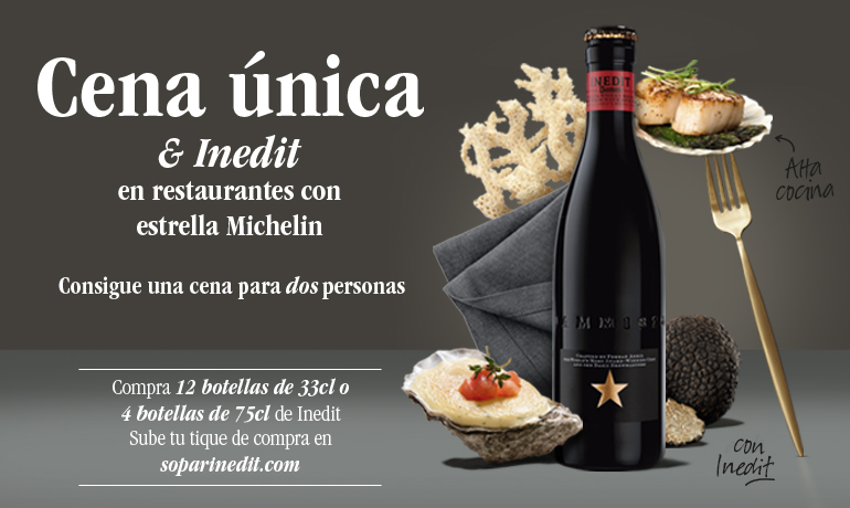 Cena única & Inedit en restaurantes con estrella Michelin