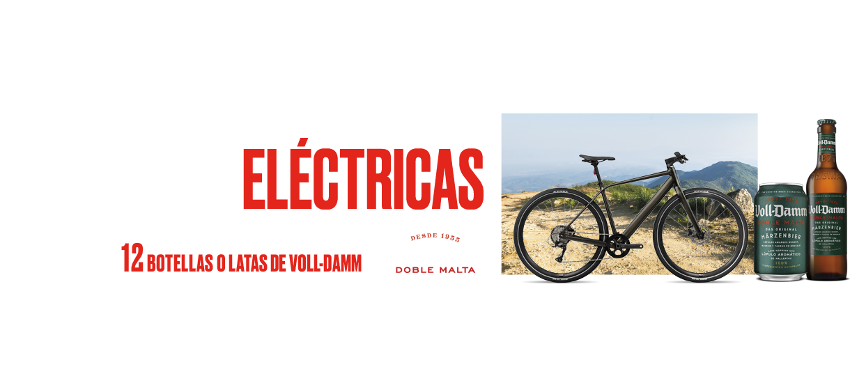 Consigue una bicicleta eléctrica